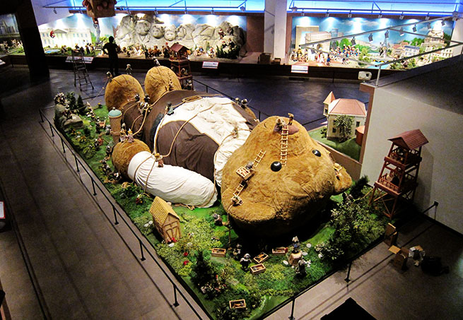 位於首尔及济州岛的两座泰迪熊博物馆内部共陈列2000多只不同尺寸的